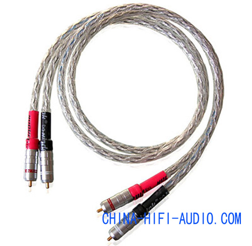 Xindak CFA-1 Carbon Fiber Audio Interconnects cables RCA cord pair
